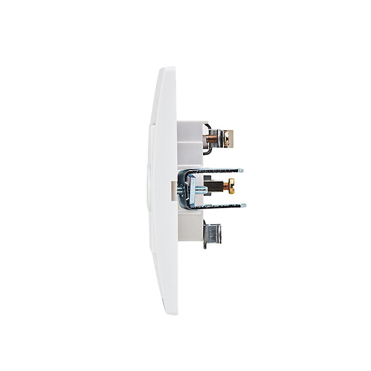 rise TV simple encastrable blanc complet