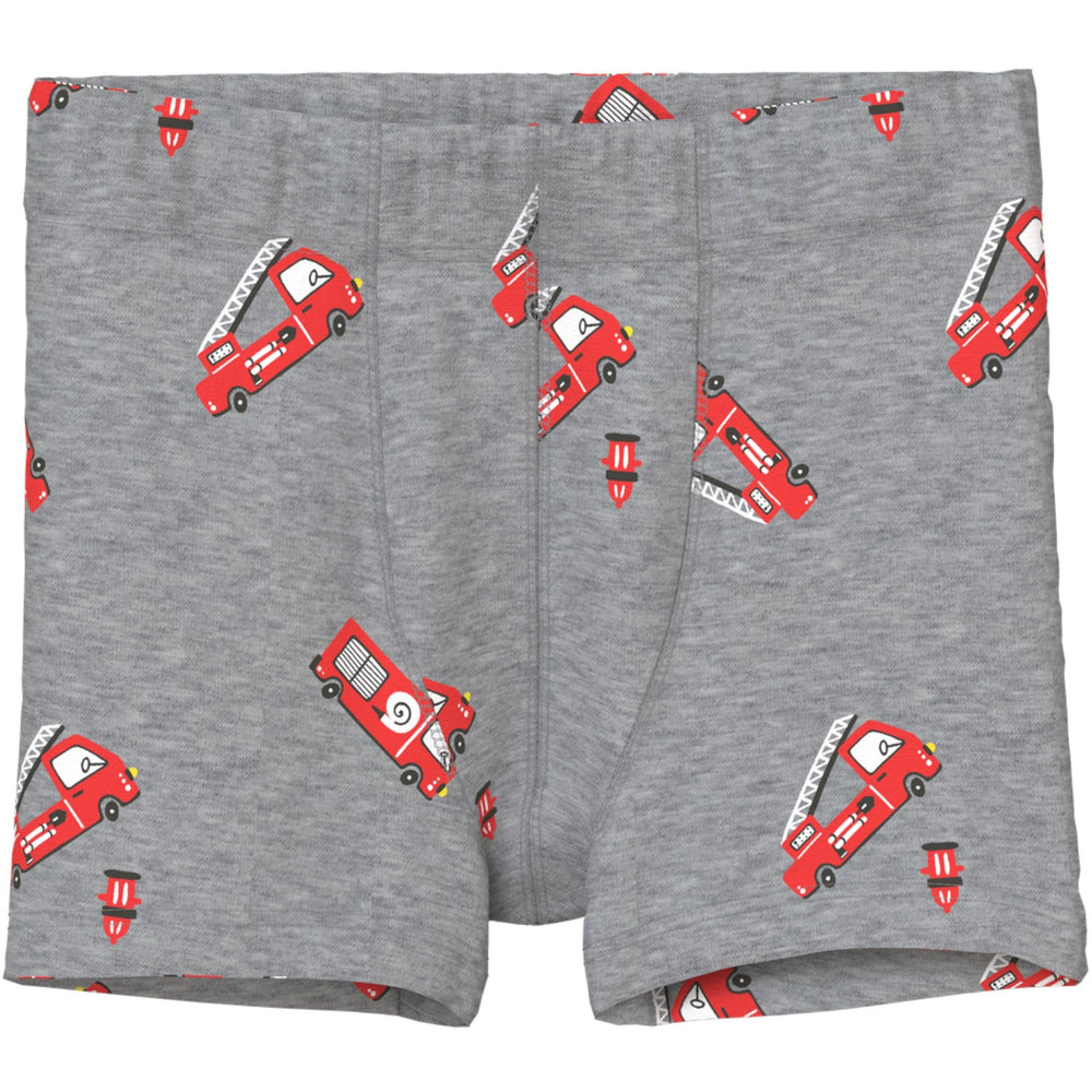 Køb Name It Grey Melange Nmmtights 3P Grey Firetruck Noos