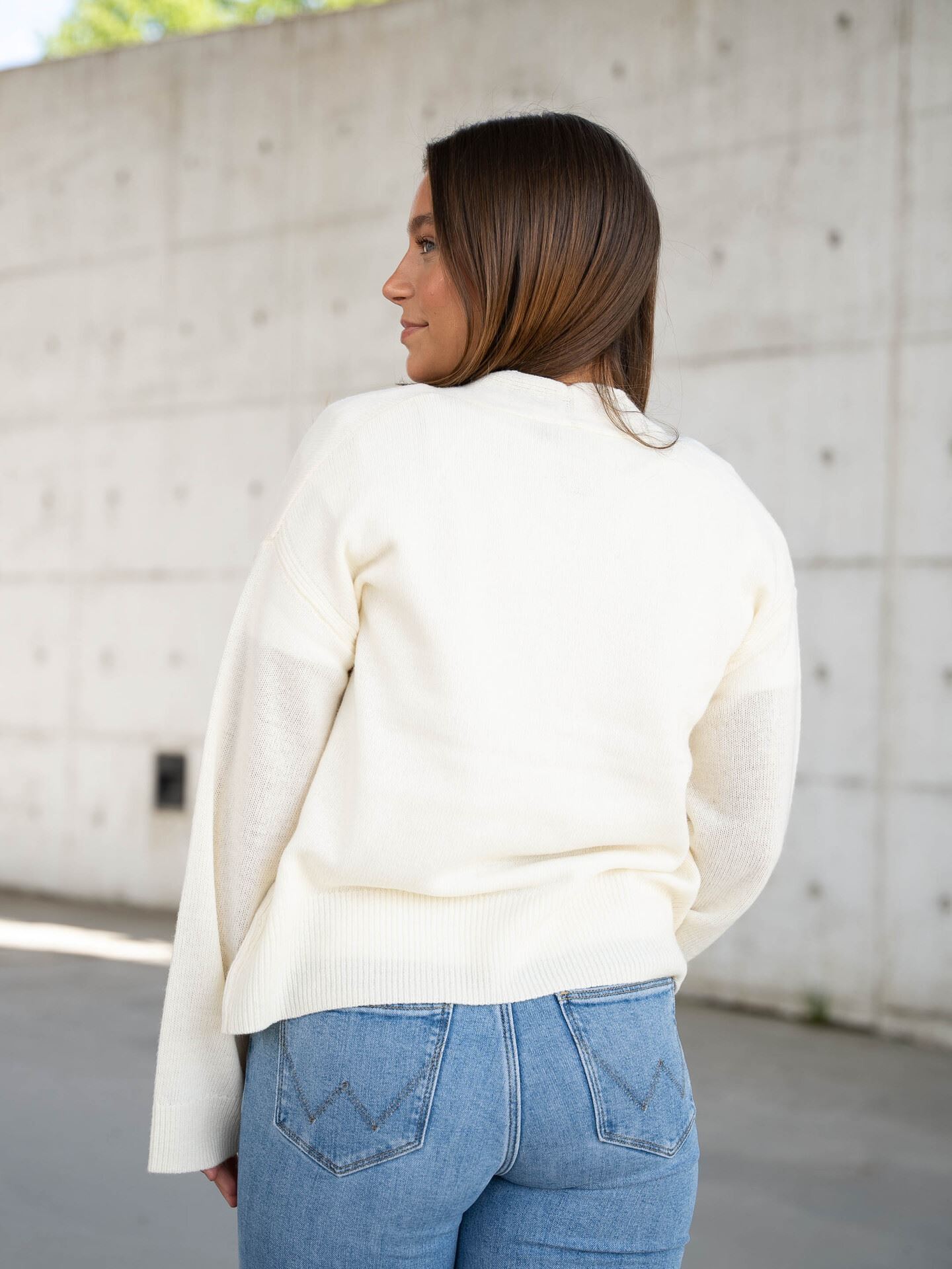 Frido Long Sleeve Wide Knit Cardigan