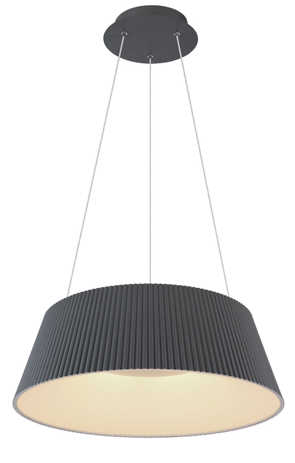 GLOBO LED Pendellampe CROTONE anthrazit
