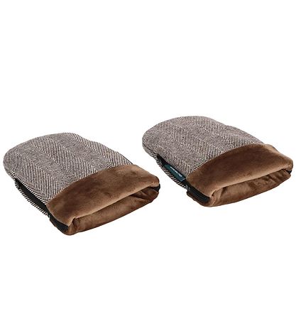 KongWalther Kinderwagenhandschuhe - Østerbro - Brown Tweed