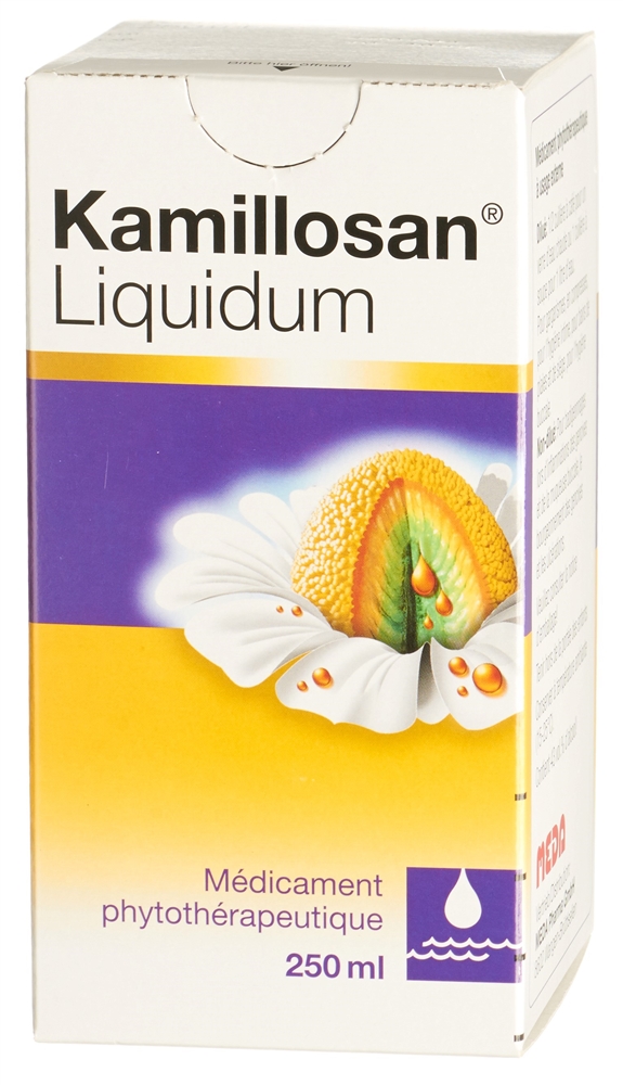 KAMILLOSAN liq 250 ml<br>250 ml, Flüssigkeit zur Anwendung auf der Haut