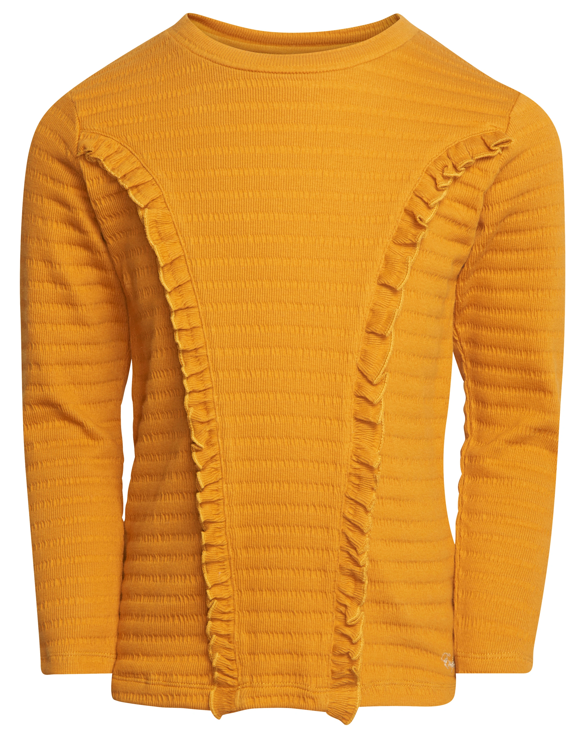 Langarmshirt SMOCK gestreift in inca gold