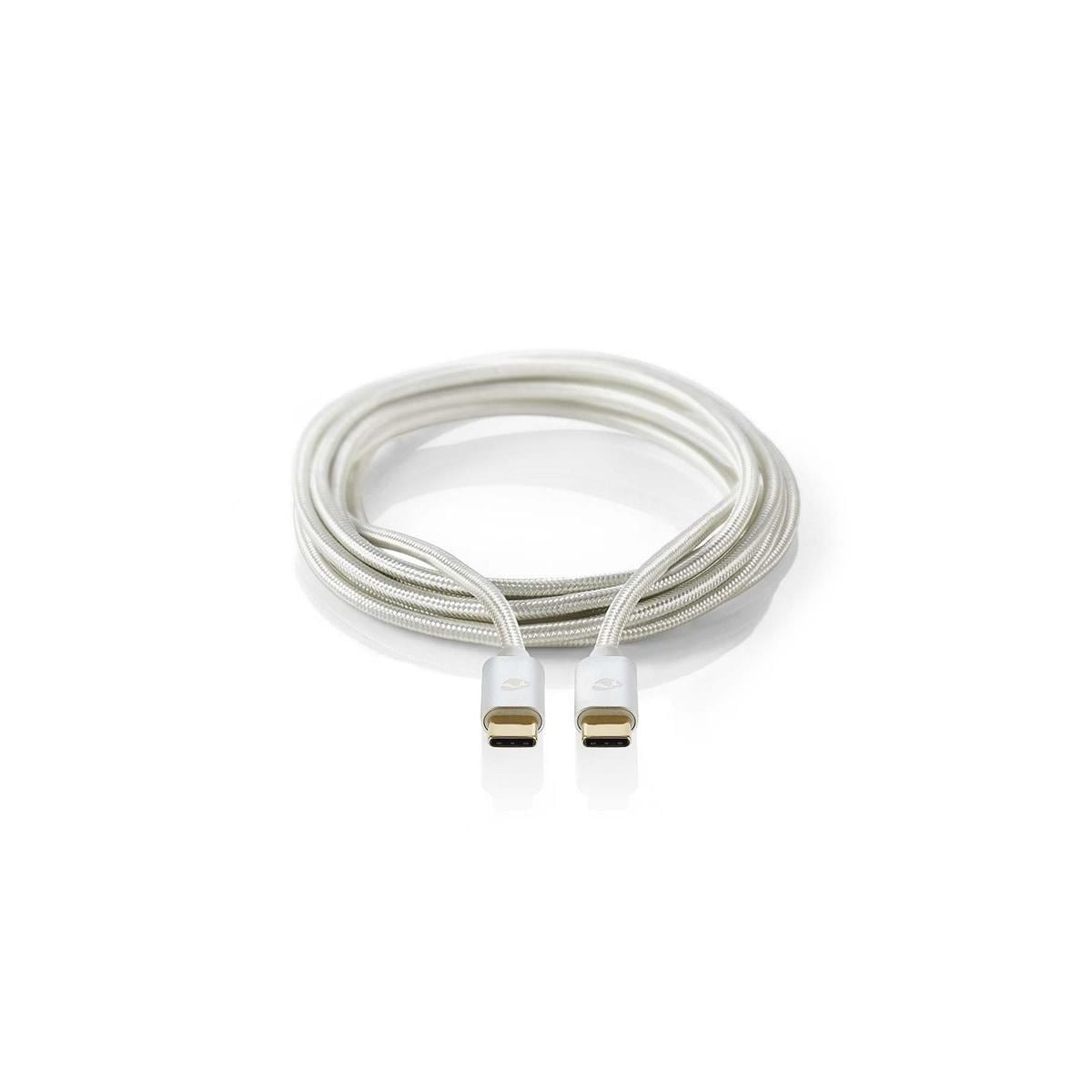 USB 3.0-Kabel for Synkronisering, Lading og AV-Støtte | Gullbelagt 1,0 m | USB-C