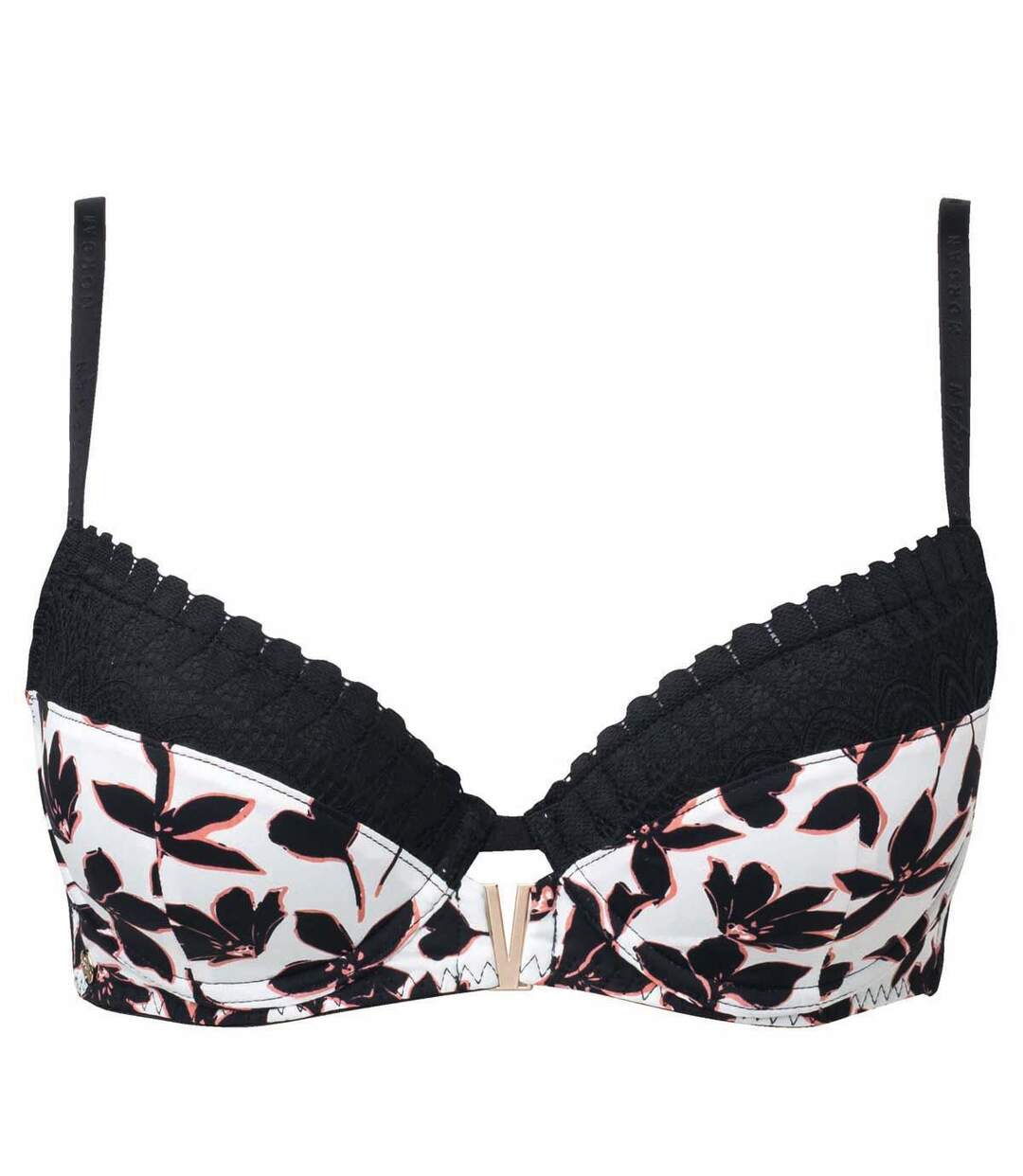 Soutien-gorge ampliforme noir Camille