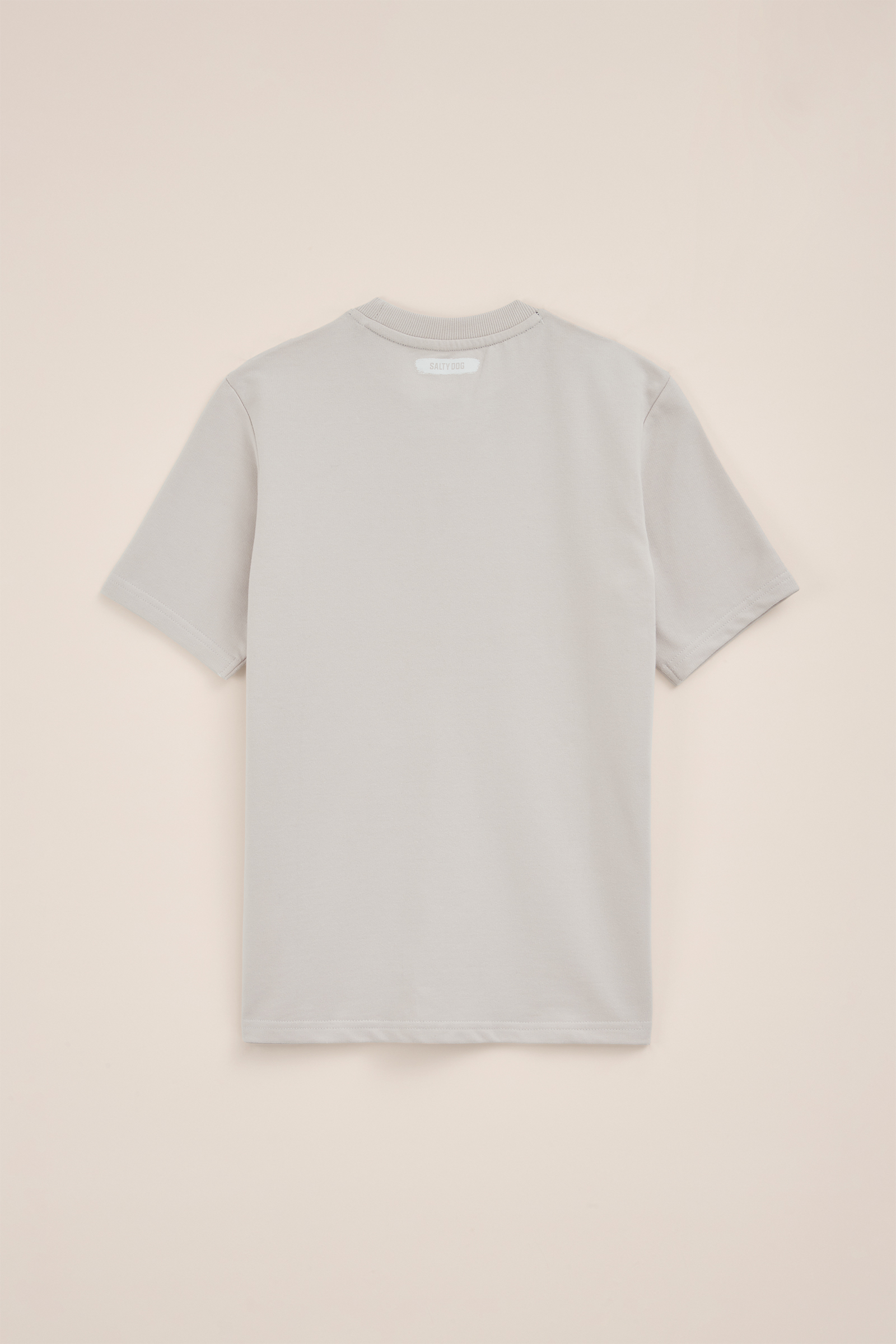 Jongens lichtgewicht sweat T-shirt Salty Dog Beige
