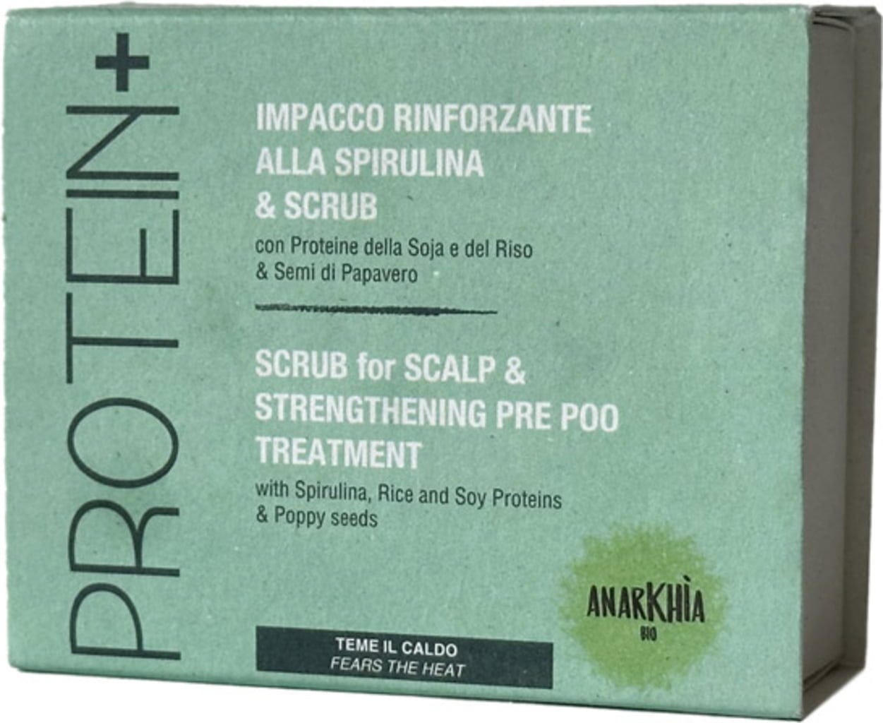 ANARKHIA  Protein+ Feste Pre-Shampoo Pflege & Peeling, 55 g