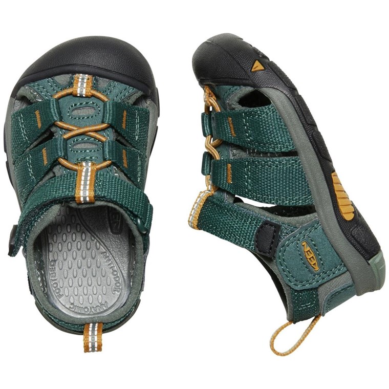 Keen Newport H2 Sandals Toddler Green Gables/Wood Thrush