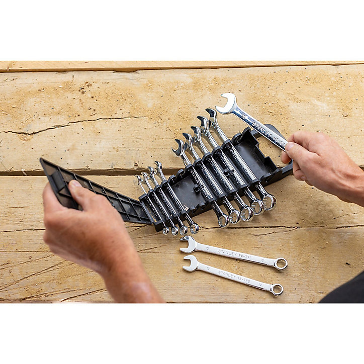 Clé mixte Stanley Fatmax, 12 pièces