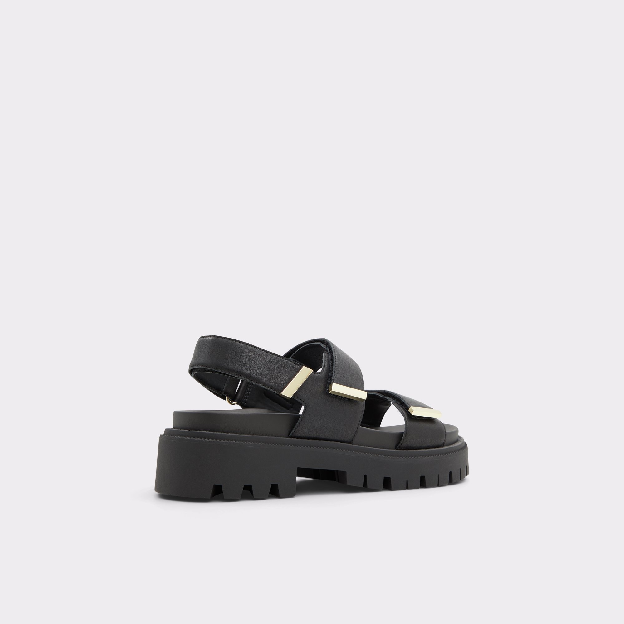 Sanddy Black Women Platform sandals