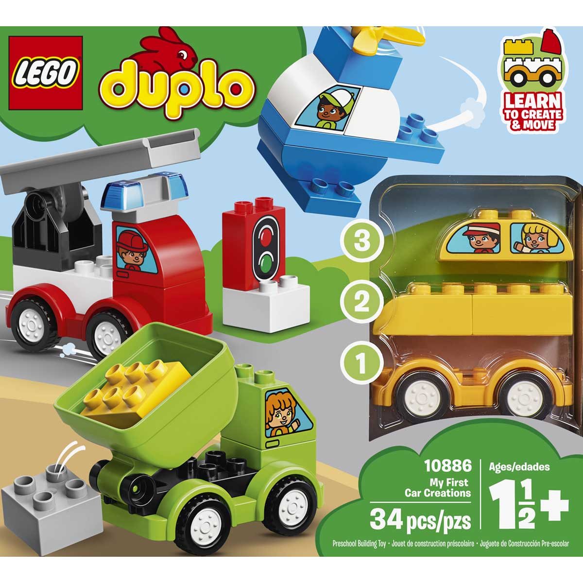 LEGO DUPLO My First Car Creations: 10886: 10886