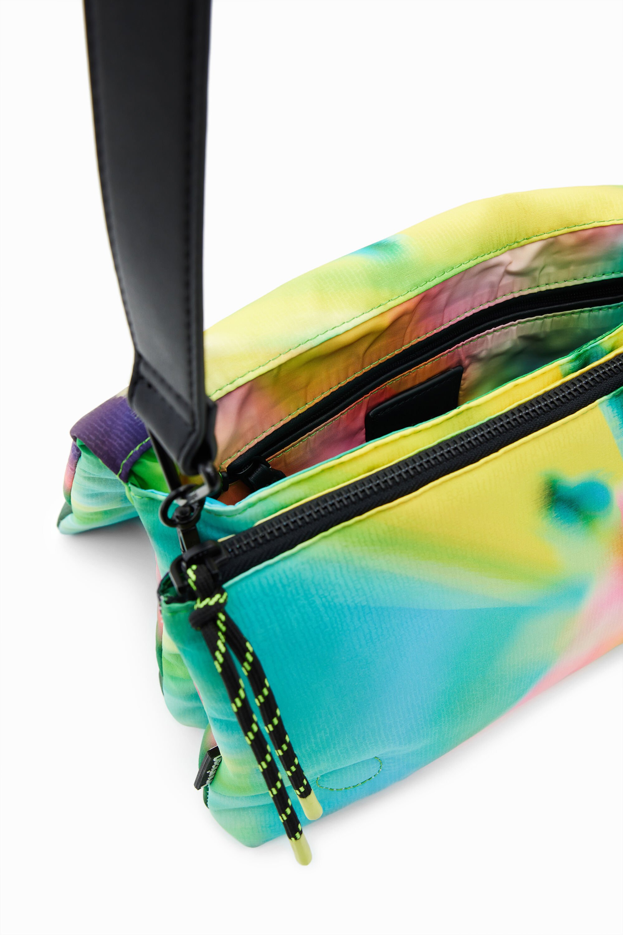 Sac à bandoulière moyen tie and dye