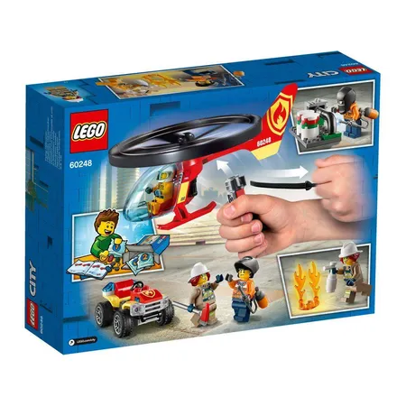 LEGO® City Fire 60248 Einsatz mit dem Feuerwehrhubschrauber