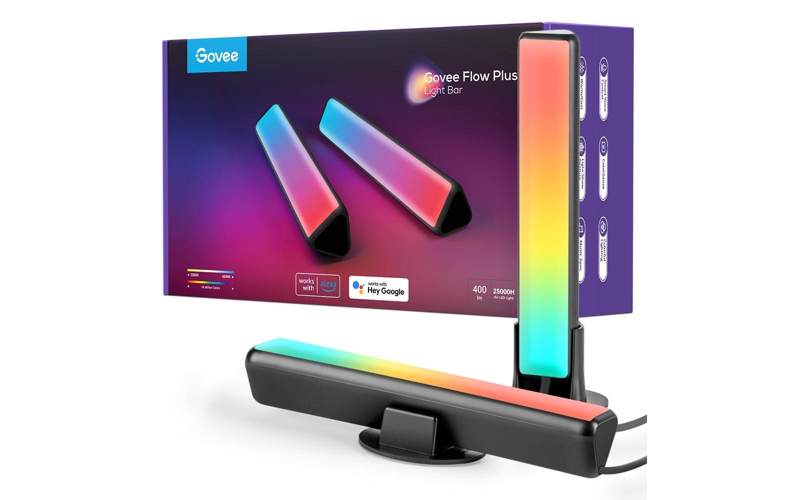Govee LED Deckenleuchte »Flow Plus RGBICW«