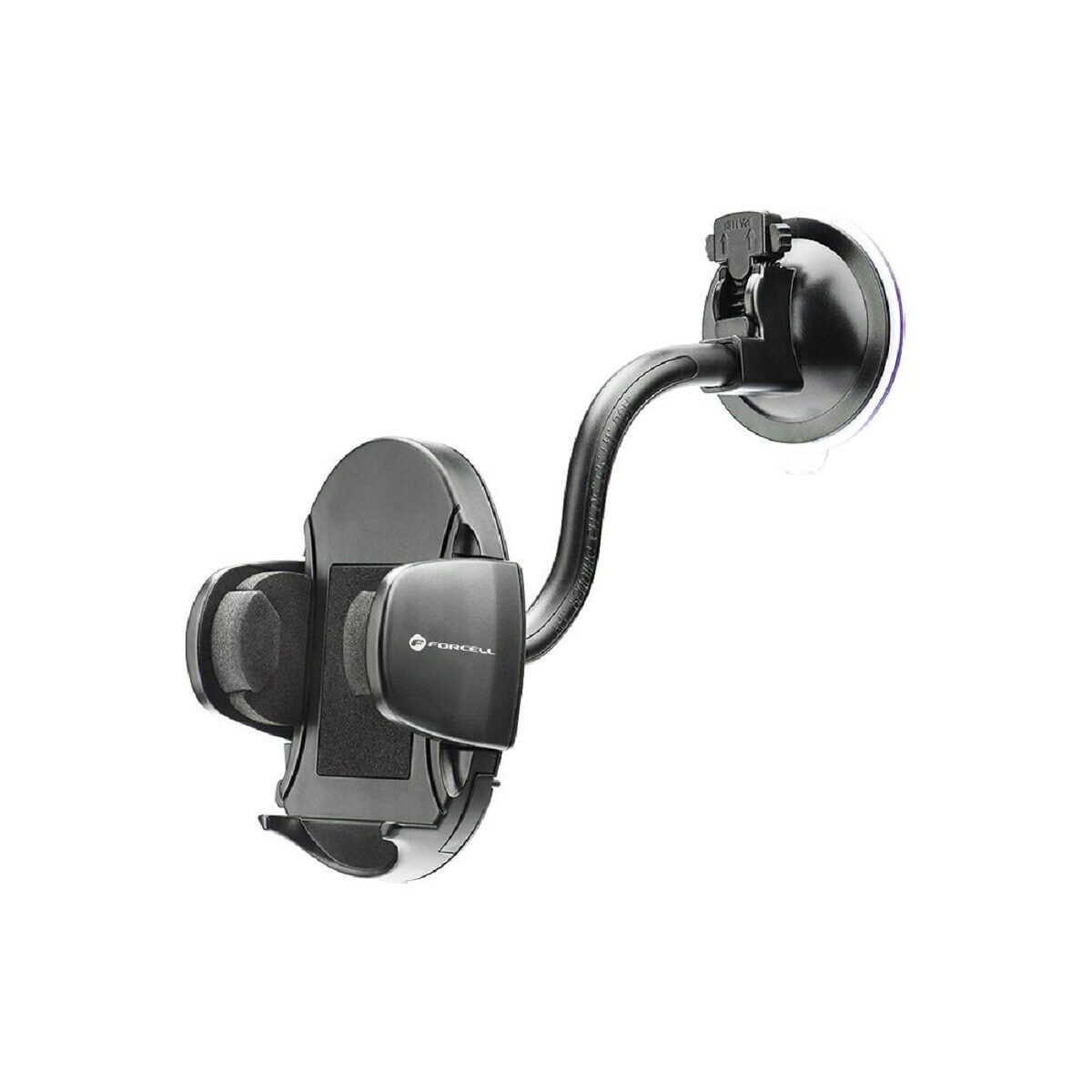Autohalterung KFZ-Halterung GSM (OVAL) + Bogen (17cm)
