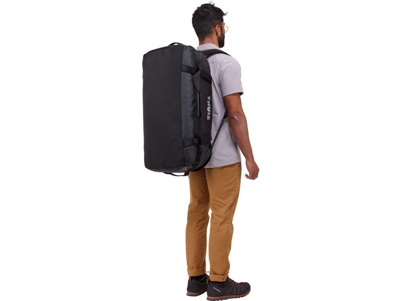 Thule Duffle Bag Chasm 70 l, Black Reisetasche und Rucksack in einem