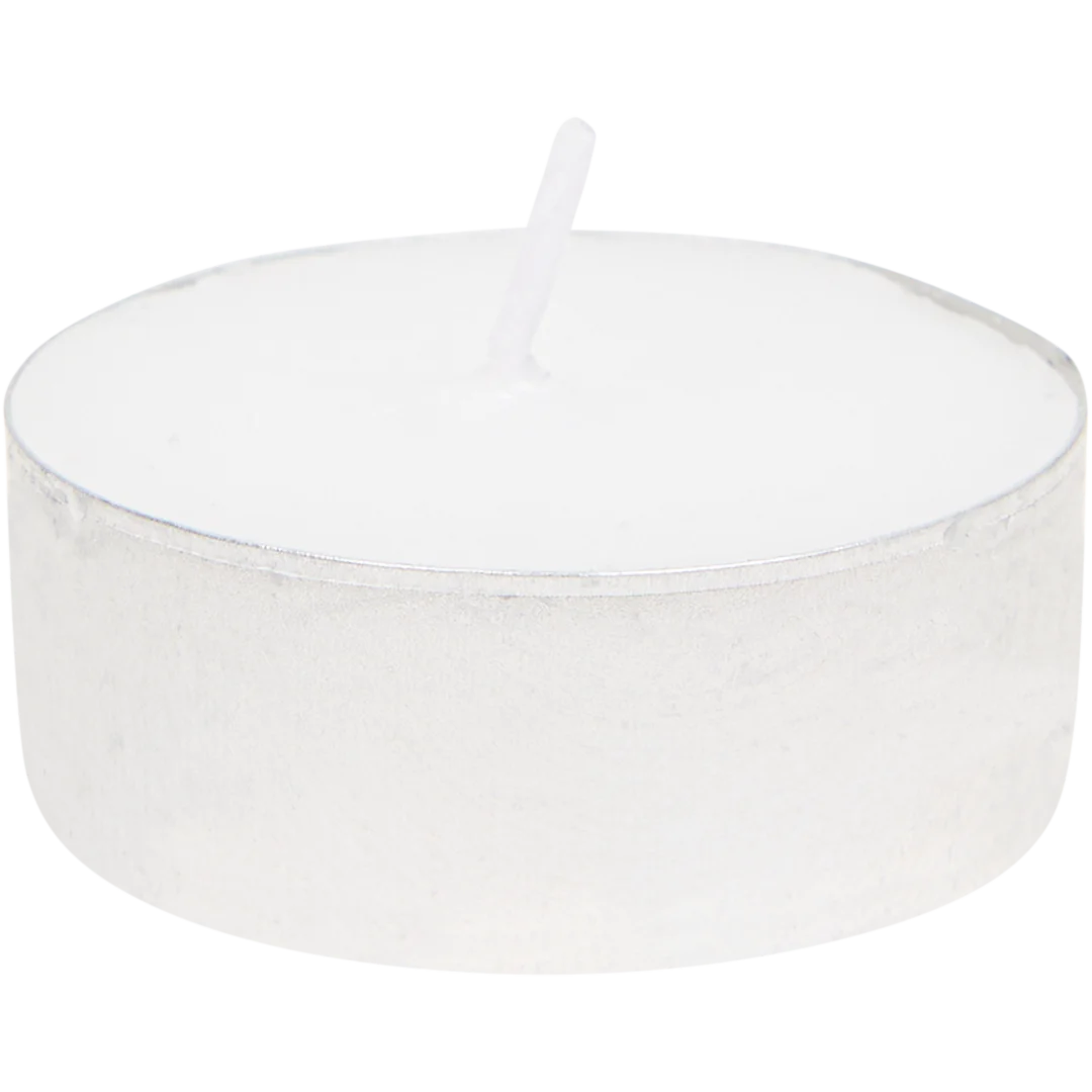 Candra theelichten wit 75 stuks