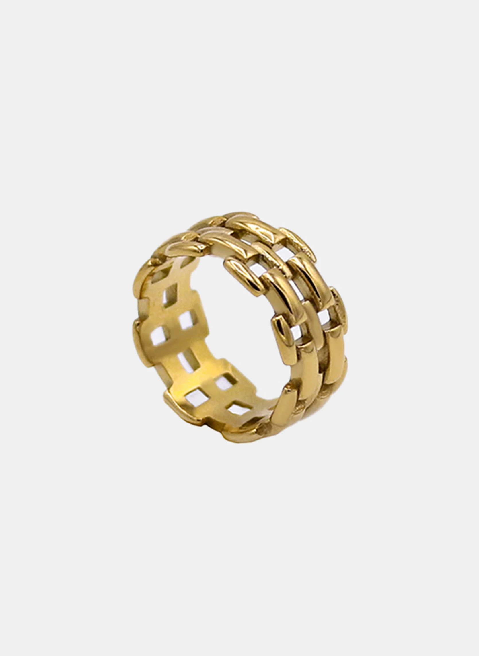 ELISA - Bague large elisa | Doré