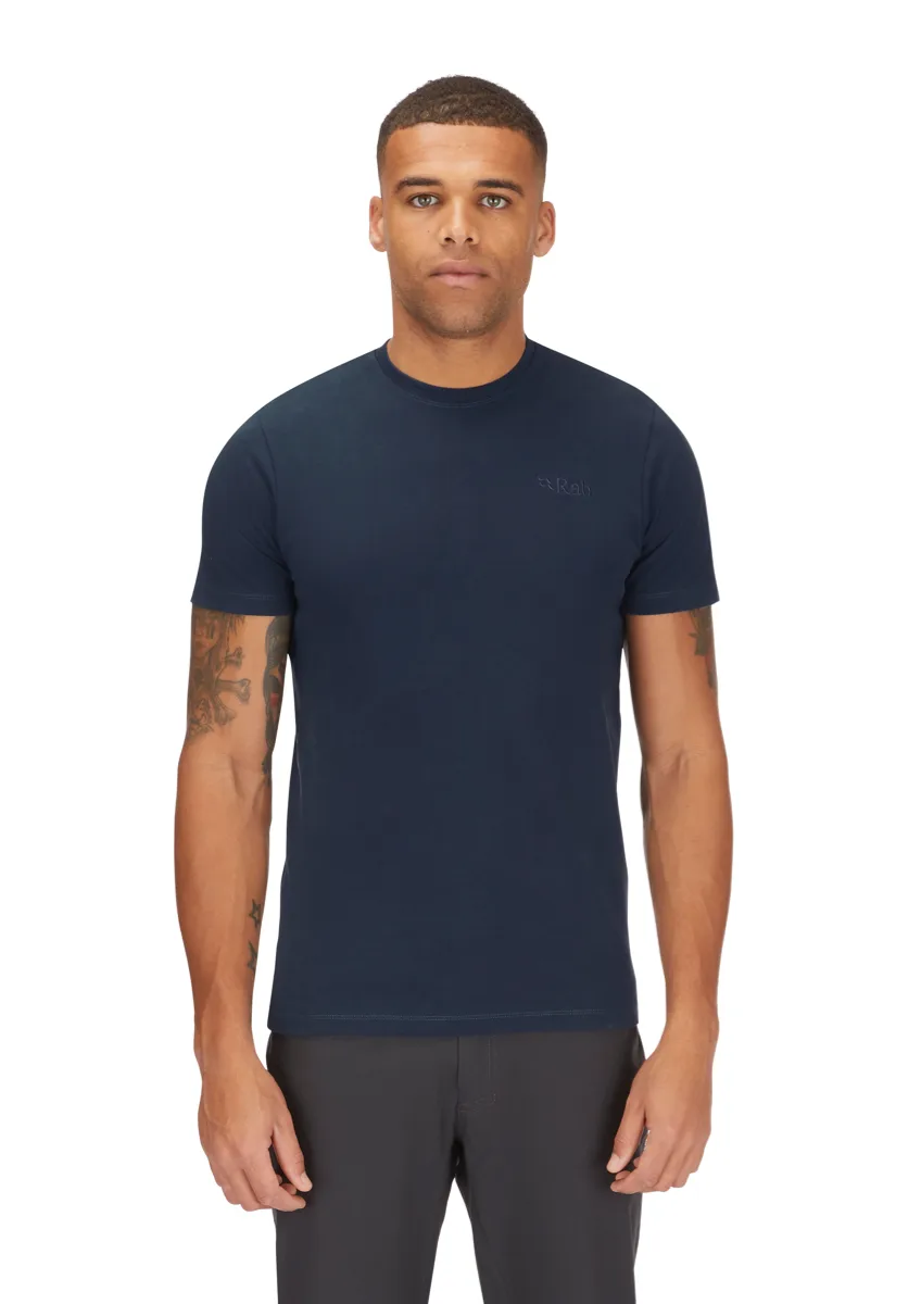 Rab Basecamp Logo Tee Tempest Blue