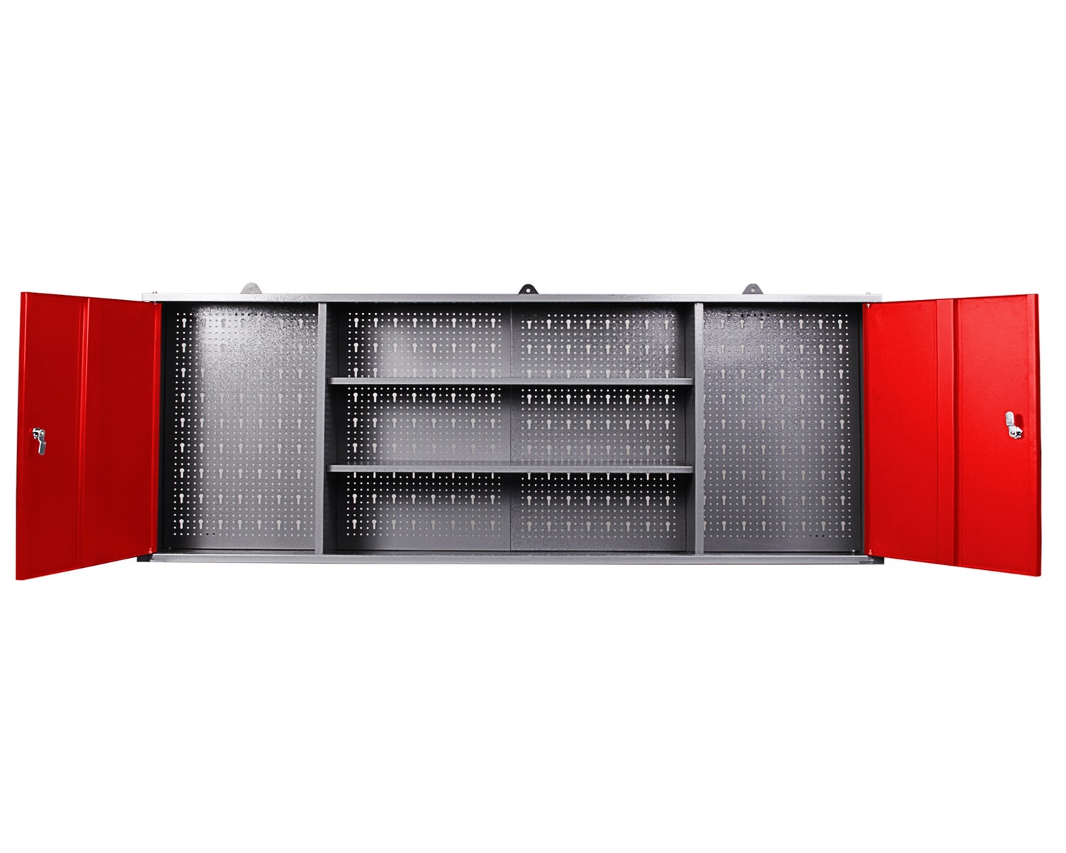 Ondis24 Gereedschapskast 160 cm Rood, Werkplaatskast, Kast