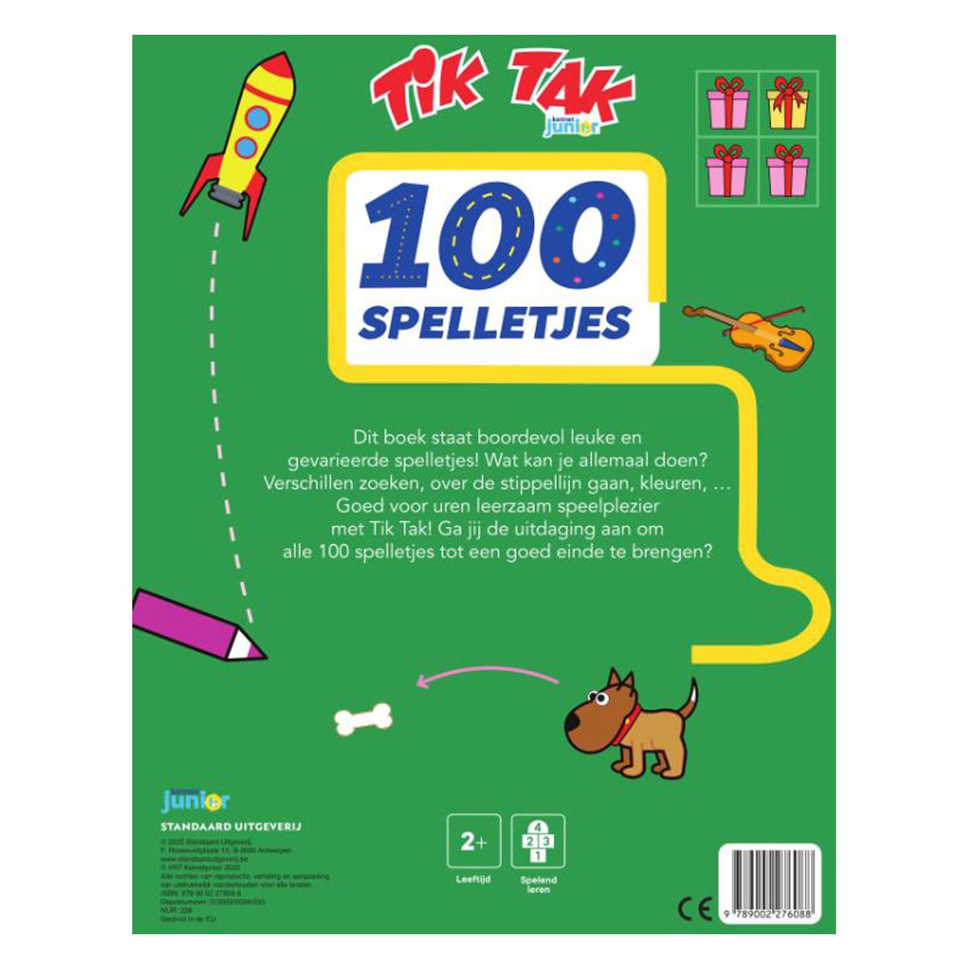 Tik Tak 100 Spelletjes