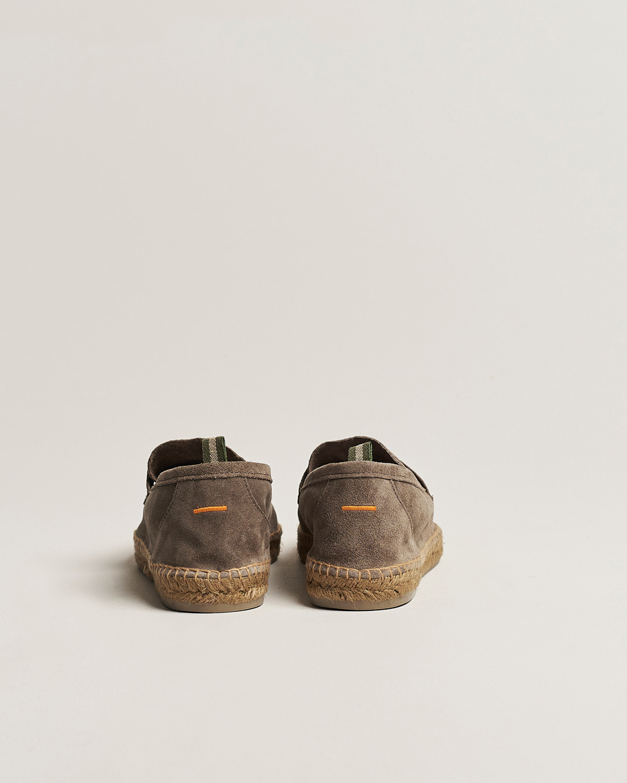 Castañer Nacho Casual Suede Loafers Topo