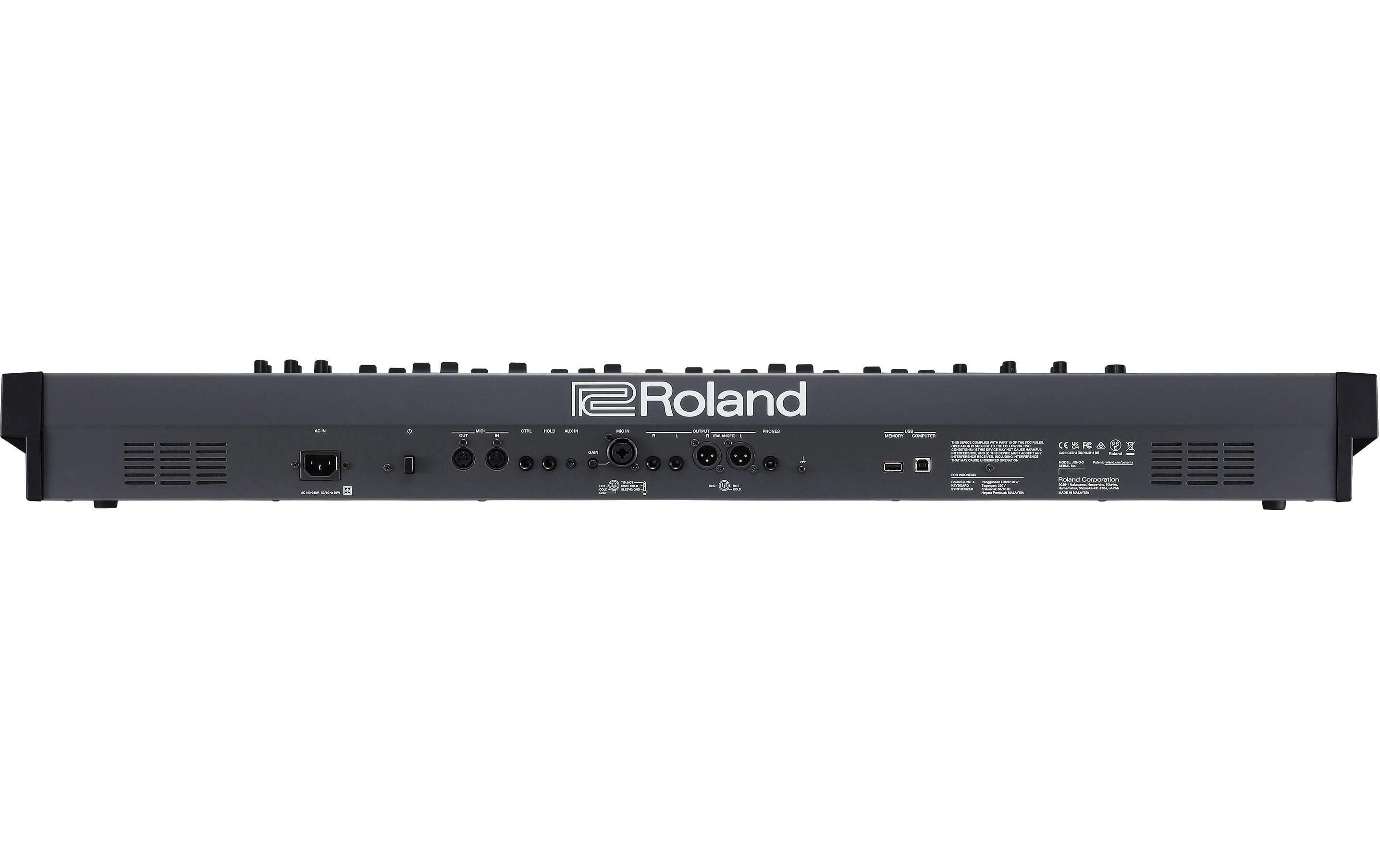 Synthesizer JUNO-X<br>Programmierbarer polyphoner Synthesizer