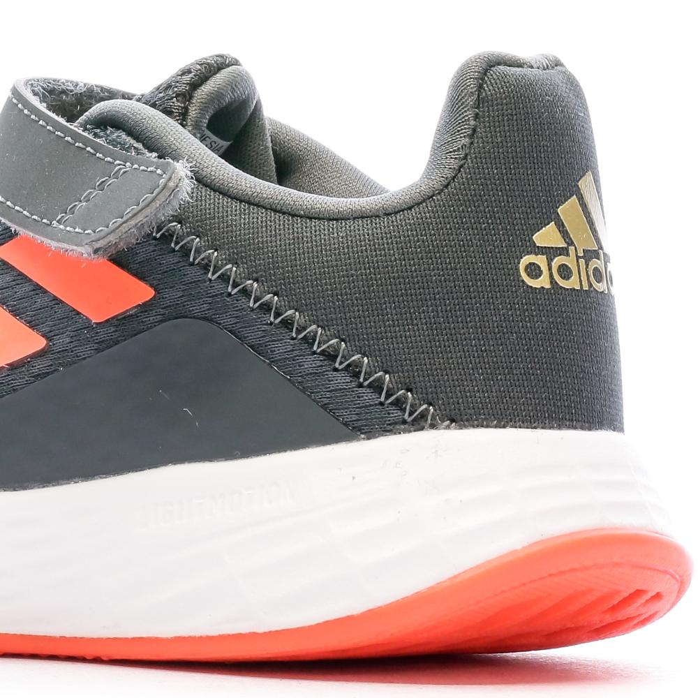 Adidas Baskets Gris Foncé Garçon Adidas Duramo