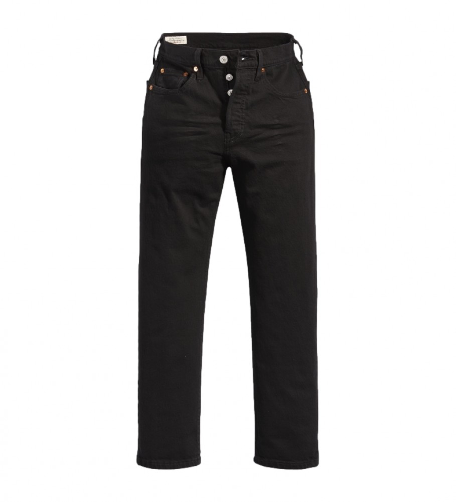 Calça jeans Levi's 501 Crop preta
