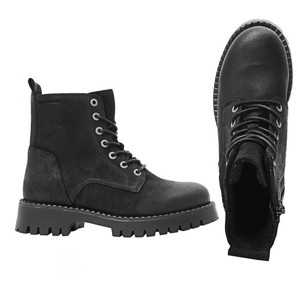 Ten Points - Women's Penny Lace Suede Boots - Chaussures de loisirs
