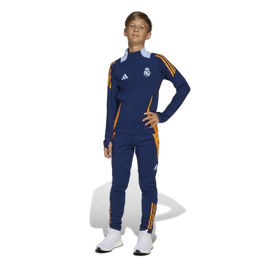 Real Madrid Maillot d'Entraînement Tiro 24 - Bleu/Crew Orange/Bleu Enfant
