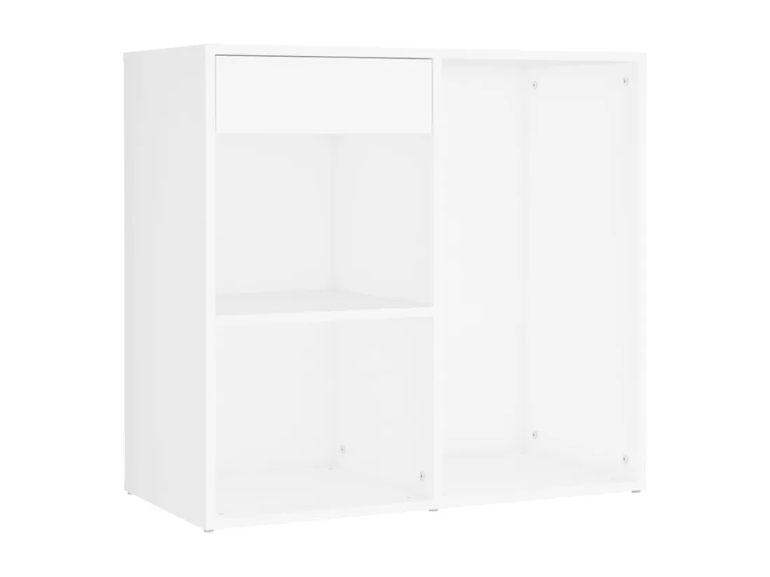 Coiffeuse à led avec bois blanche 60 x 40 x 140 cm 02_0006304