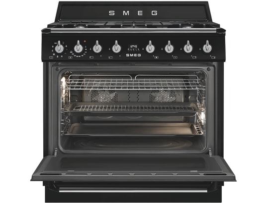 SMEG - Piano de cuisson TR90GMBL