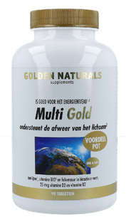 Golden Naturals Multi Gold Tabletten 90TB