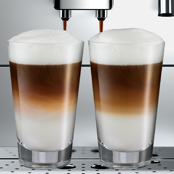 Solo® & Perfect Milk|Kaffeevollautomat Silber