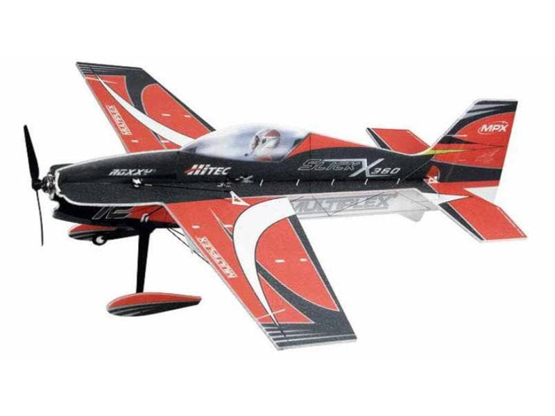 Multiplex Flugzeug Slick X360 Indoor Edition Bausatz Rot Slowflyer/Indoor