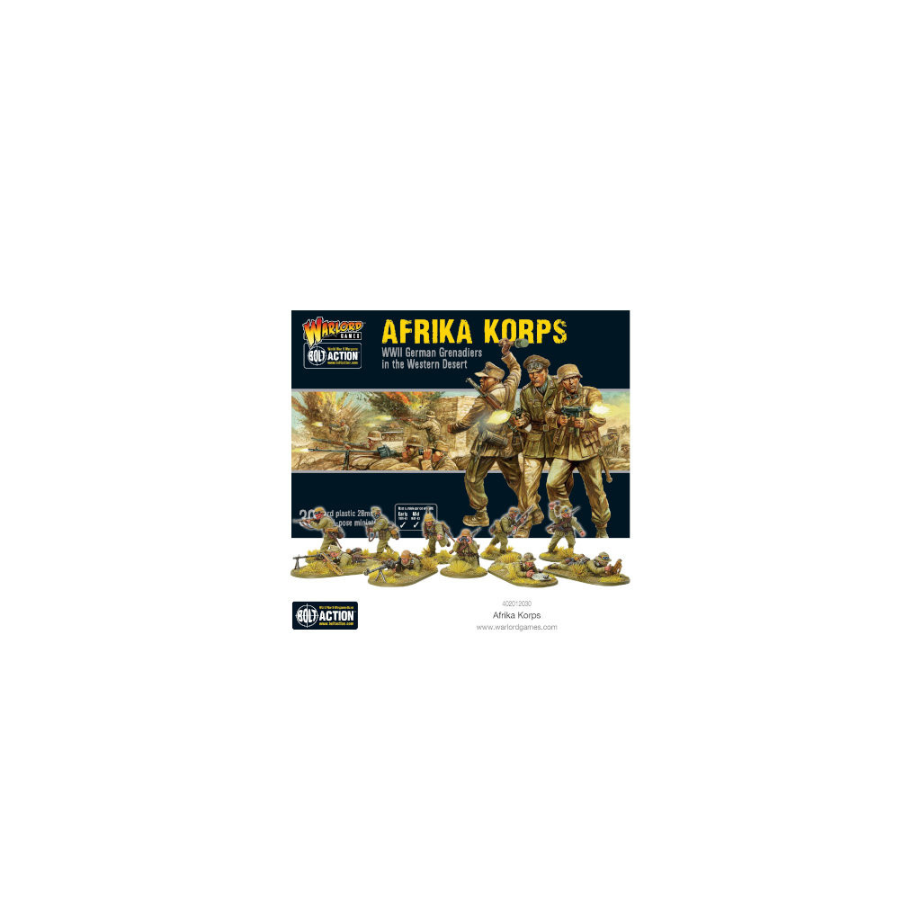 Bolt Action : Afrika Korps WWII German Grenadiers