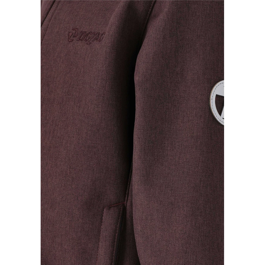 ZigZag Softshelljacke MANONE MELANGE WATERPROOF 4241 Fudge