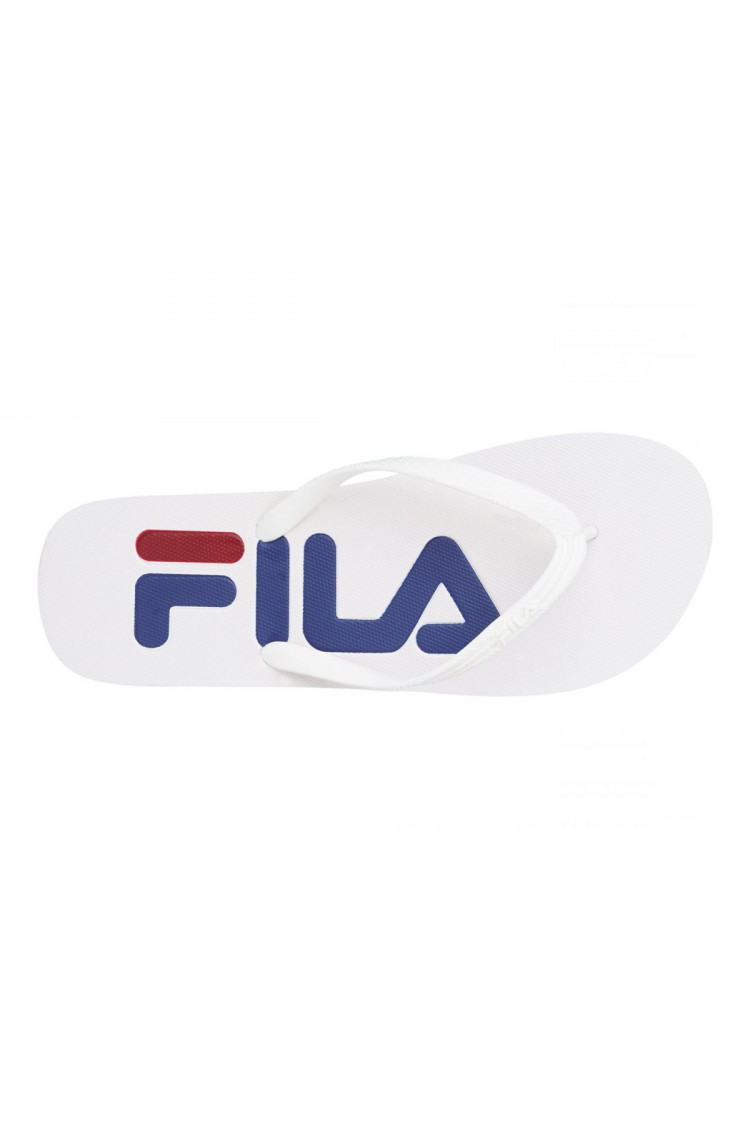 Tongs blanches Troy Slipper FILA / 1010288