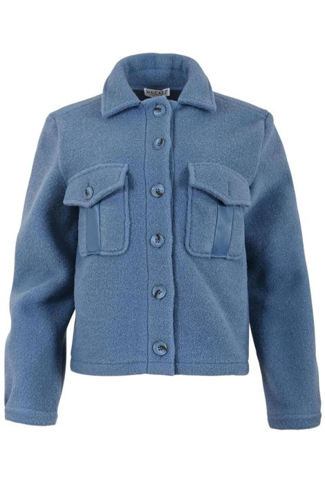 Maicazz blauwe dames jas