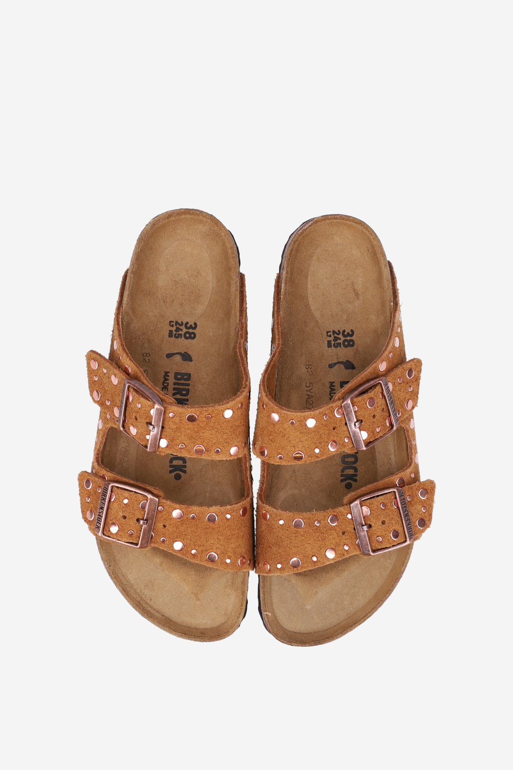 Arizona Rivet suede sandals