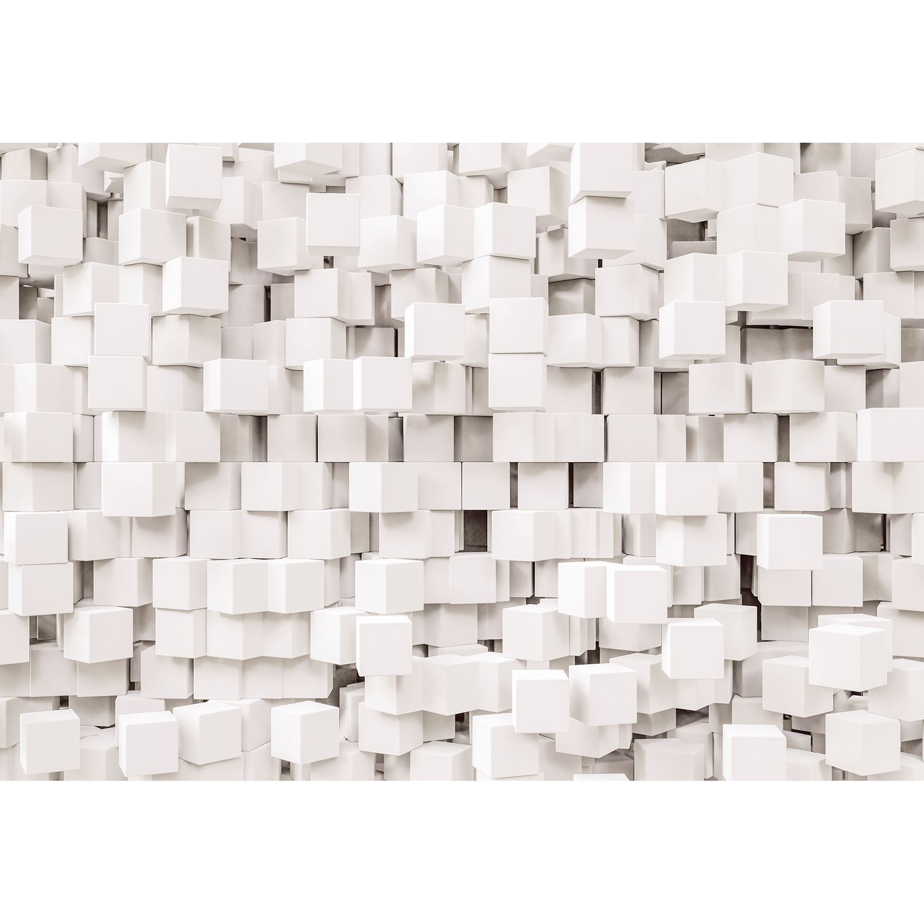 Papier-Fototapete GRAVITY - schwarz-weiß - 368x254 cm