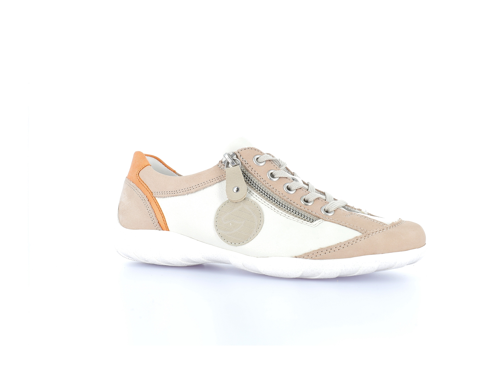 Remonte-R3408 Cuir Beige Orange