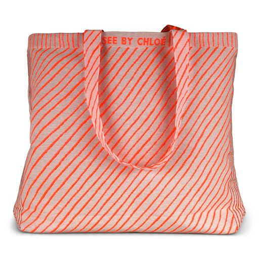 See By Chloé What Happens Tote Bag, Cement Beige