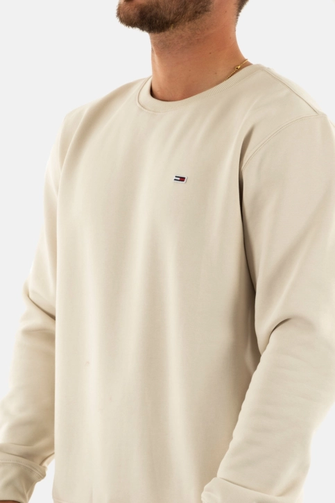 Sweat tommy jeans regular fleece acg newsprint