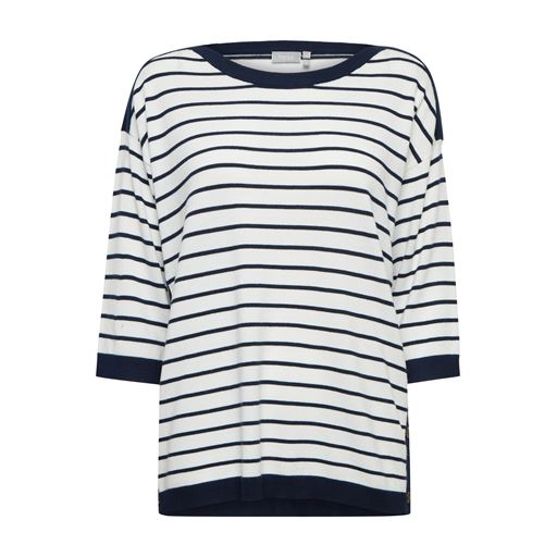 Fransa Stribet Strikbluse, Antique Mix, L