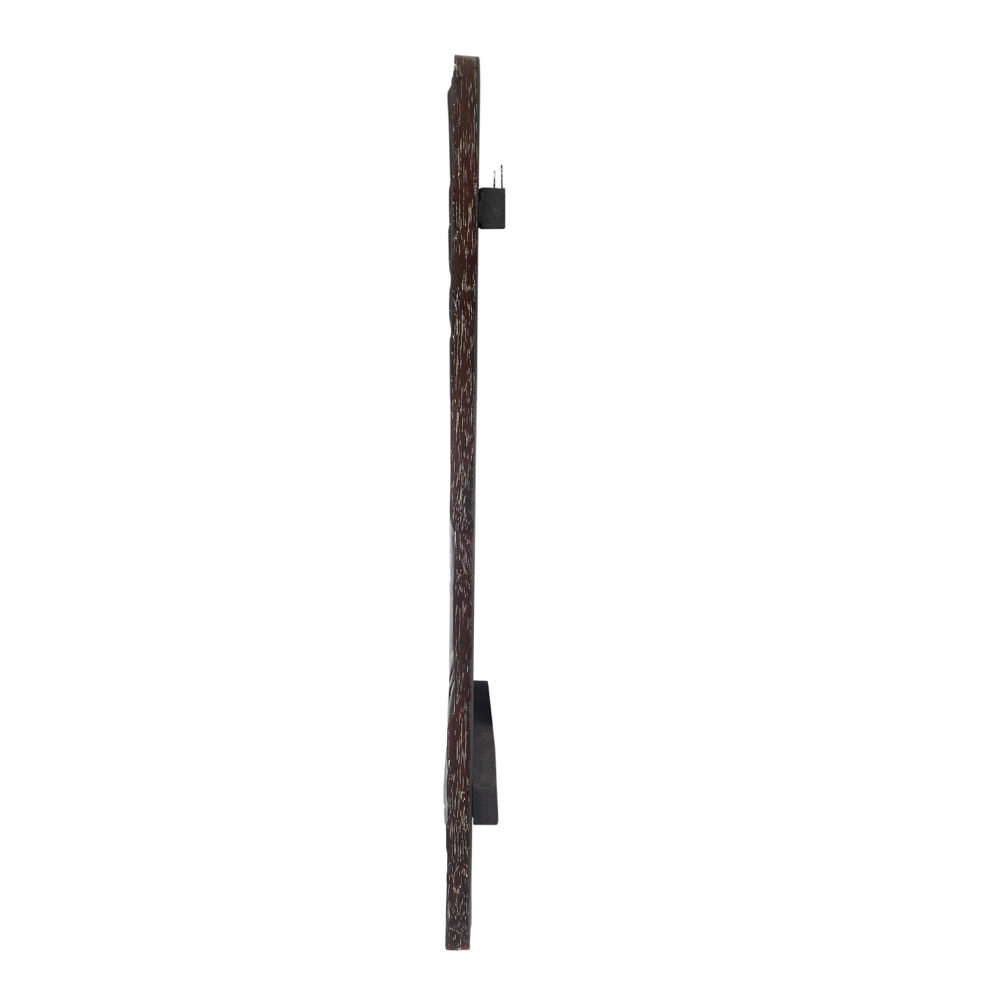 Buddha-Panel, schwarz, B 60 cm, H 90 cm von fischer's lagerhaus