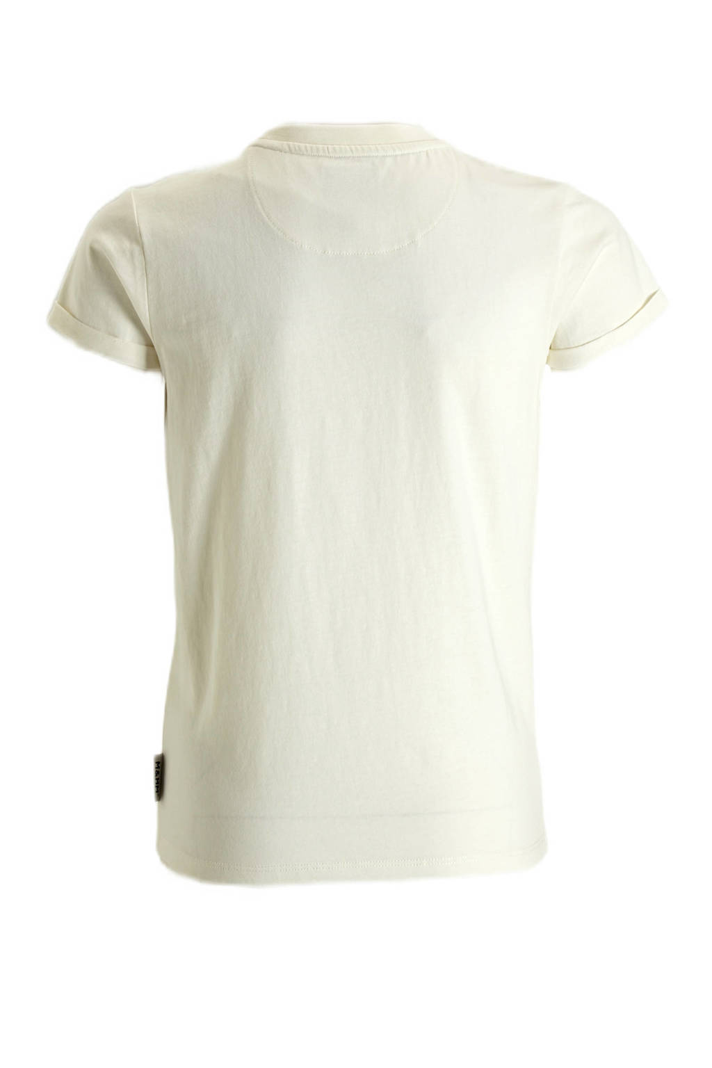 Me & My Monkey T-shirt Pakize met printopdruk wit