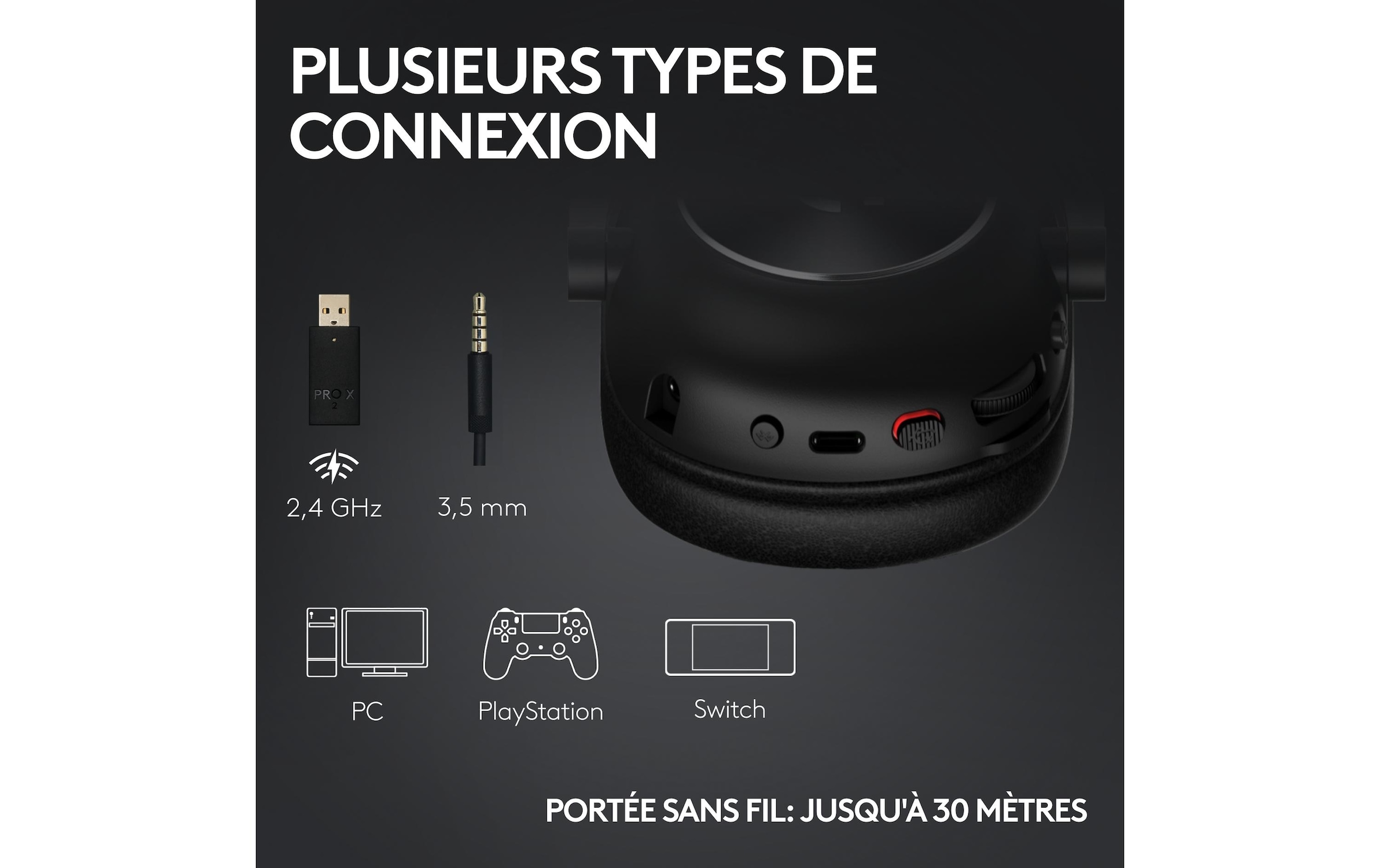 Logitech Headset »G Pro X 2 Wireless Lightspeed Gaming«