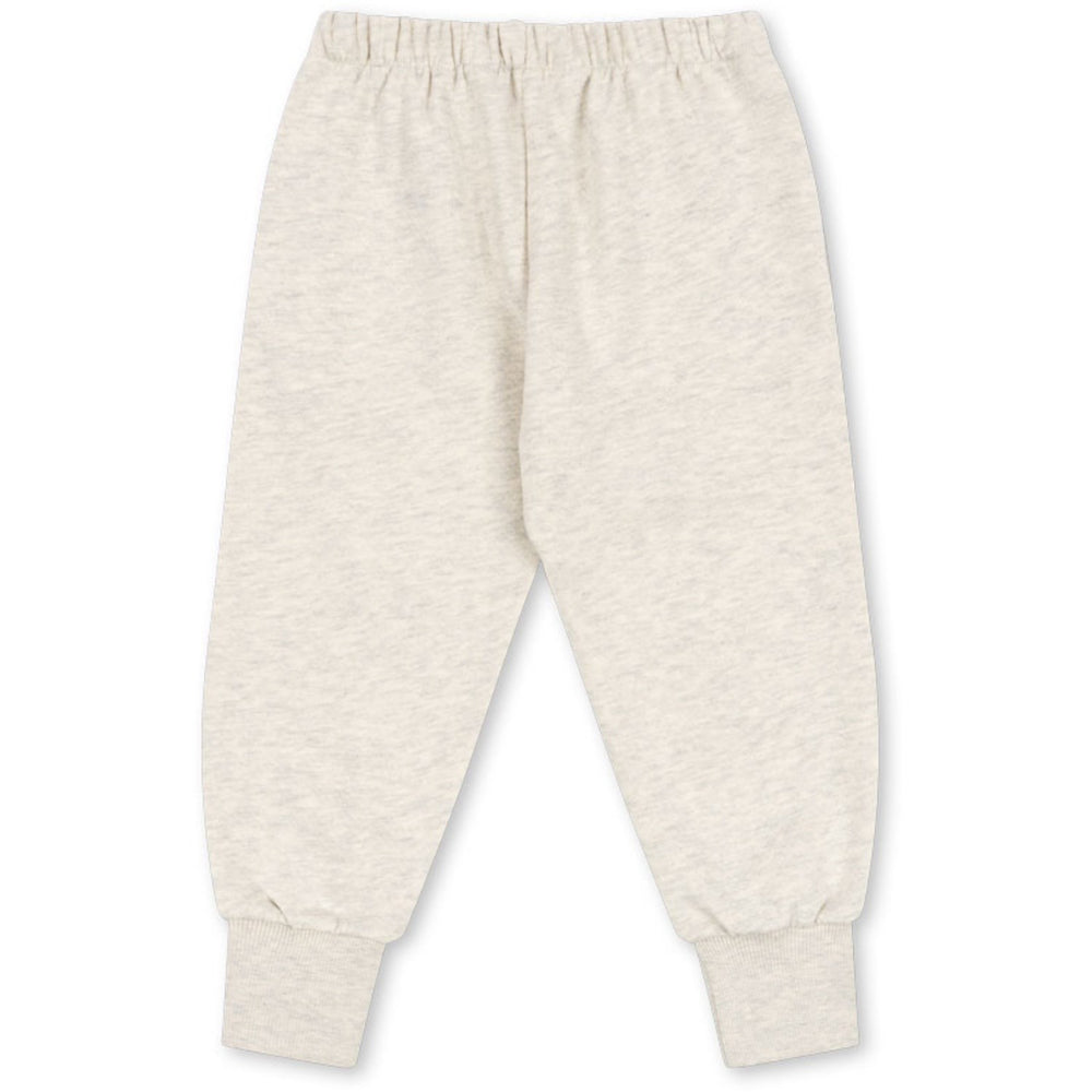 Køb Konges Sløjd Off White Melange Loupy Lou Sweat Bukser GOTS